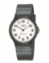 Orologio analogico Casio MQ-24-7B2LEG nero con quadrante bianco