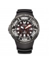 Orologio Citizen Promaster Godzilla BJ8059-03Z con quadrante rosso e nero e cinturino nero
