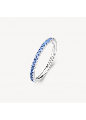 Anello Veretta Argento e...