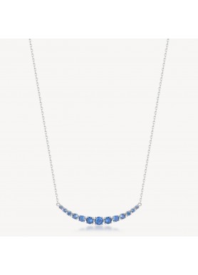 Girocollo Argento e Zirconi...