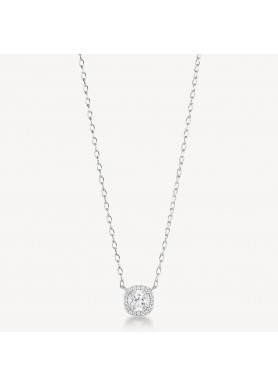 Girocollo Argento e Zirconi...