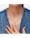 Collana del set Brosway Chakra BHKLE01 indossata