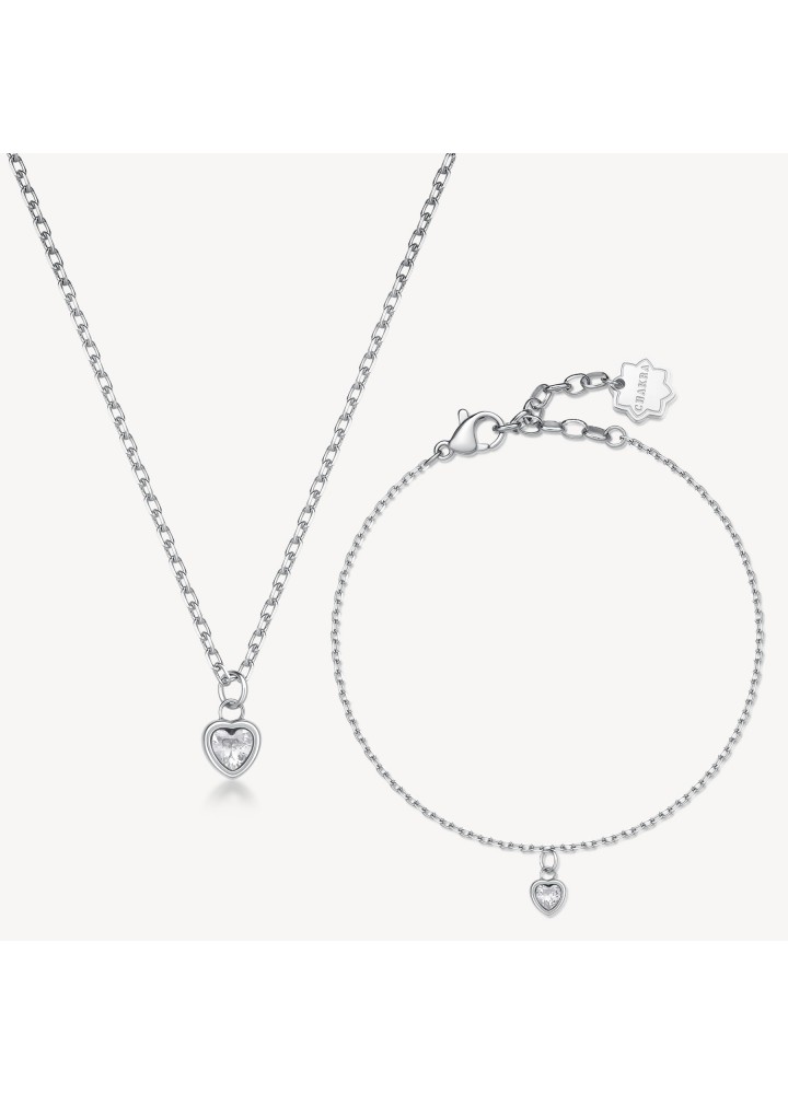 Set collana e bracciale Brosway Chakra BHKLE01
