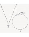 Set collana e bracciale Brosway Chakra BHKLE01