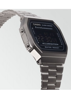 Orologio Casio Vintage digitale grigio A168WEGG-1BEF