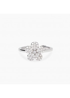 Anello  Mabina in argento e...