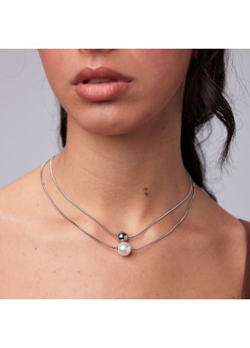 Collana Brosway Perfect BPC46 indossata