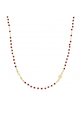 Collana in Argento Rosario...