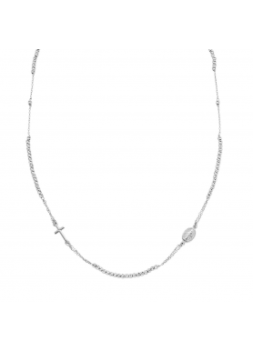 Collana in Argento Rosario