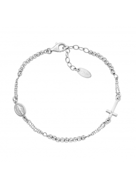 Bracciale in Argento Rosario