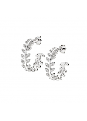 Orecchini in Argento Foglie...