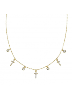 Collana AMEN multicharm con...