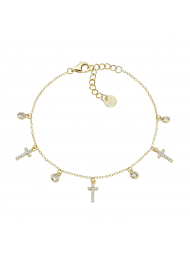 Bracciale in Argento Charm...