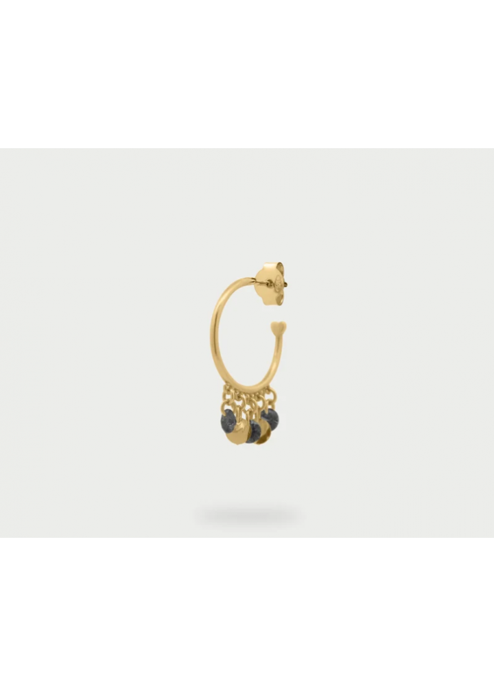 Mono orecchino Rue des Mille Gipsy Chic OR-031 M4 N AU