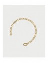 Bracciale Rue des Mille Charm Bar Rolò Chain con ovale dorato
