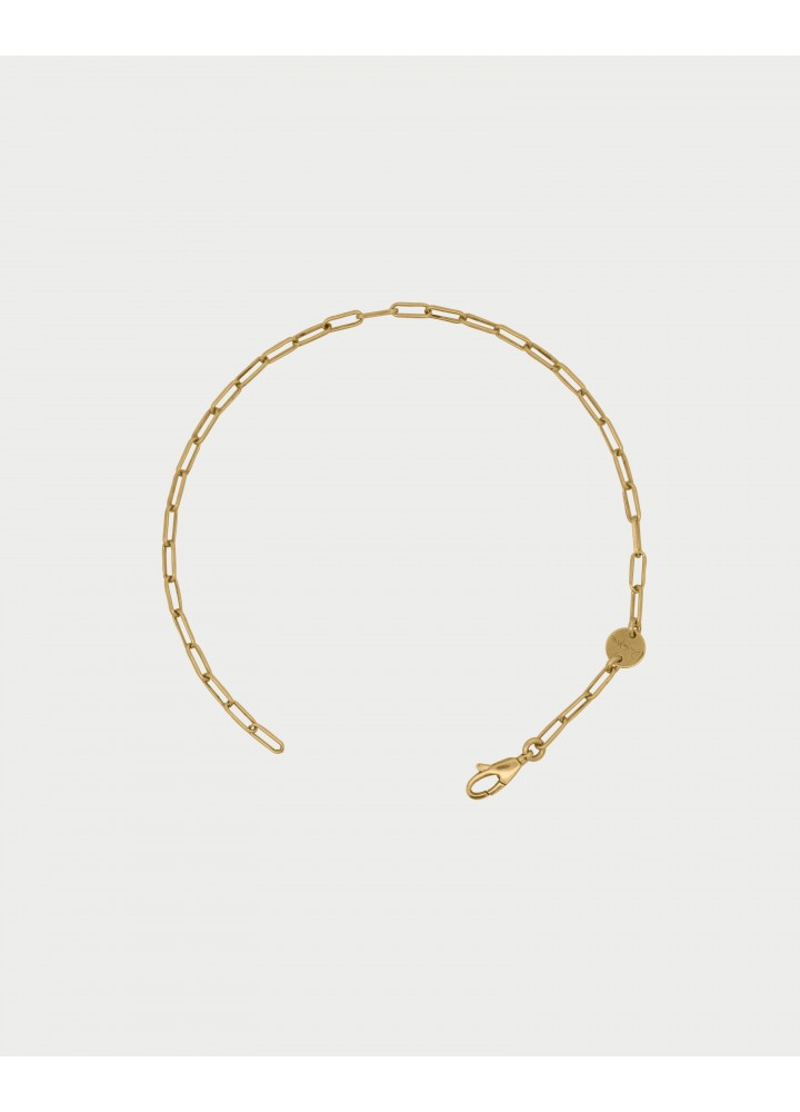 Bracciale Rue des Mille Charm Bar Link Chain dorato