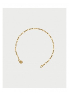Bracciale Rue des Mille Charm Bar 3+1 Chain dorato