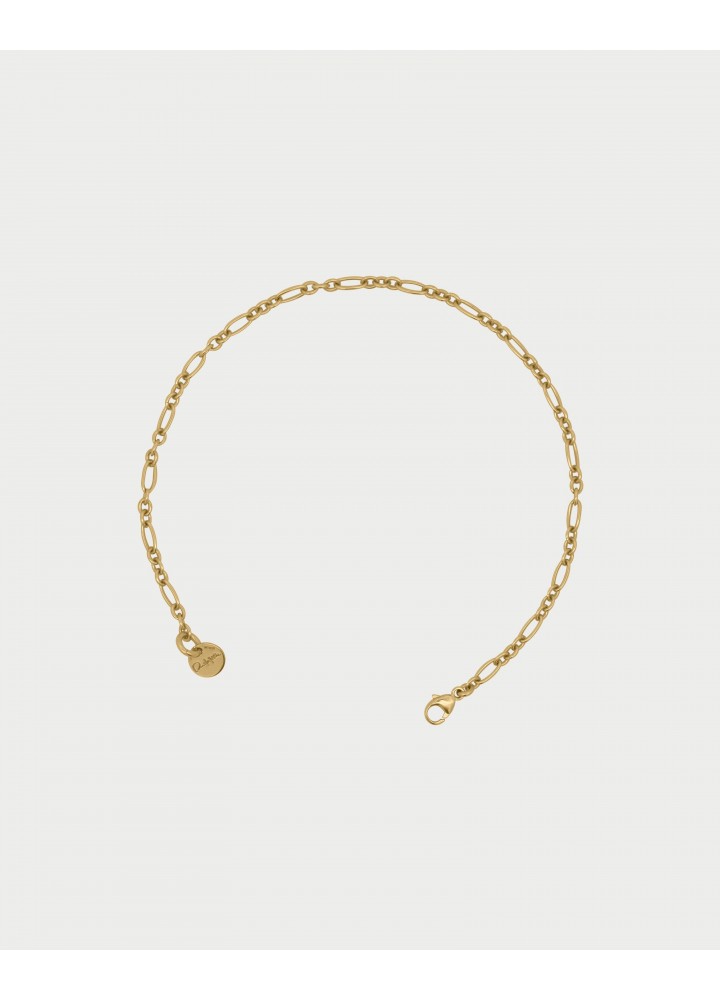 Bracciale Rue des Mille Charm Bar 3+1 Chain dorato