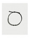 Bracciale Rue des Mille Charm Bar Soft Cord con cordino nero