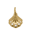 Charm Rue des Mille CharmBar Conchiglia dorata con zirconi — CB-LCN 108