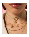 Charm Rue des Mille CharmBar Rosa, CB-LCN 20. Esempio di abbinamento: basi e altri gioielli non inclusi.