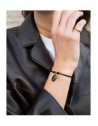Charm Rue des Mille CharmBar Goccia Giada Black, CB-LCN 64. Esempio di abbinamento: basi e altri gioielli non inclusi.