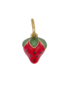 Charm Rue des Mille CharmBar Fragolina dorata smaltata — CB-LCN 83