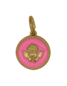 Charm Rue des Mille CharmBar Medaglia Angelo rosa — CB-LCN 98