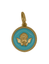 Charm Rue des Mille CharmBar Medaglia Angelo azzurra — CB-LCN 99