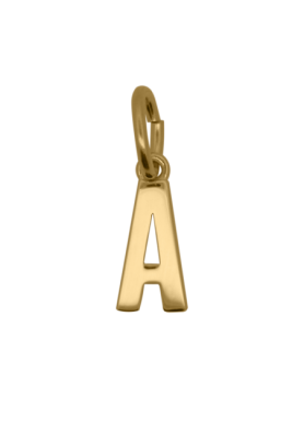 Charm Rue des Mille CharmBar Lettera A dorata — CB-LCN IN A