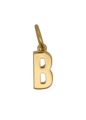 Charm Rue des Mille CharmBar Lettera B dorata — CB-LCN IN B
