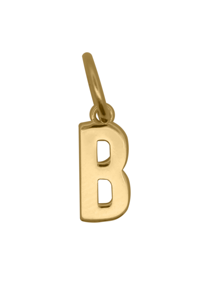 Charm Rue des Mille CharmBar Lettera B dorata — CB-LCN IN B