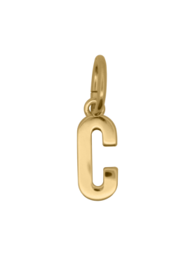 Charm Rue des Mille CharmBar Lettera C dorata — CB-LCN IN C