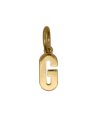 Charm Rue des Mille CharmBar Lettera G dorata — CB-LCN IN G