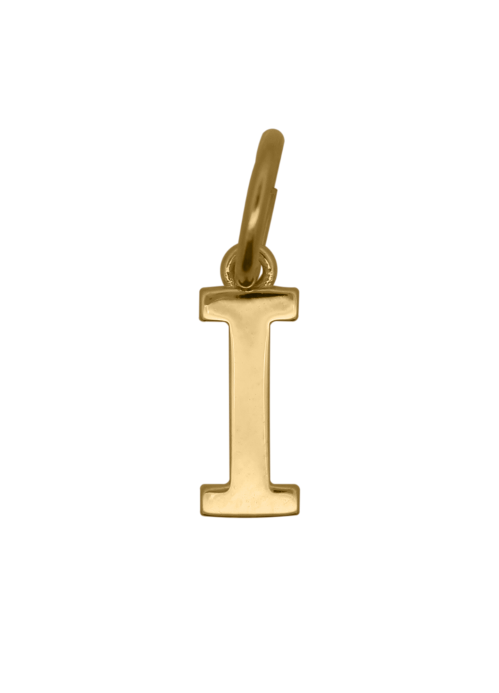 Charm Rue des Mille CharmBar Lettera I dorata — CB-LCN IN I