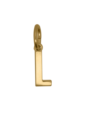 Charm Rue des Mille CharmBar Lettera L dorata — CB-LCN IN L