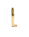 Charm Rue des Mille CharmBar Lettera L dorata — CB-LCN IN L