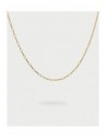 Collana Rue des Mille Charm Bar Link Chain dorata