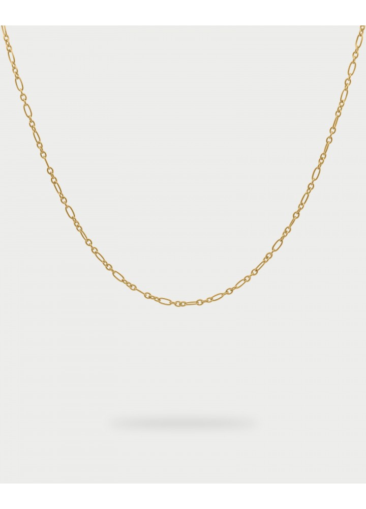 Collana Rue des Mille Charm Bar 3+1 Chain dorata