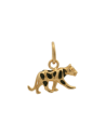 Charm Rue des Mille CharmBar Leopardo dorato smaltato — CB-LCN 119