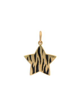 Charm Rue des Mille CharmBar Stella Wild dorata zebrata — CB-LCN 127