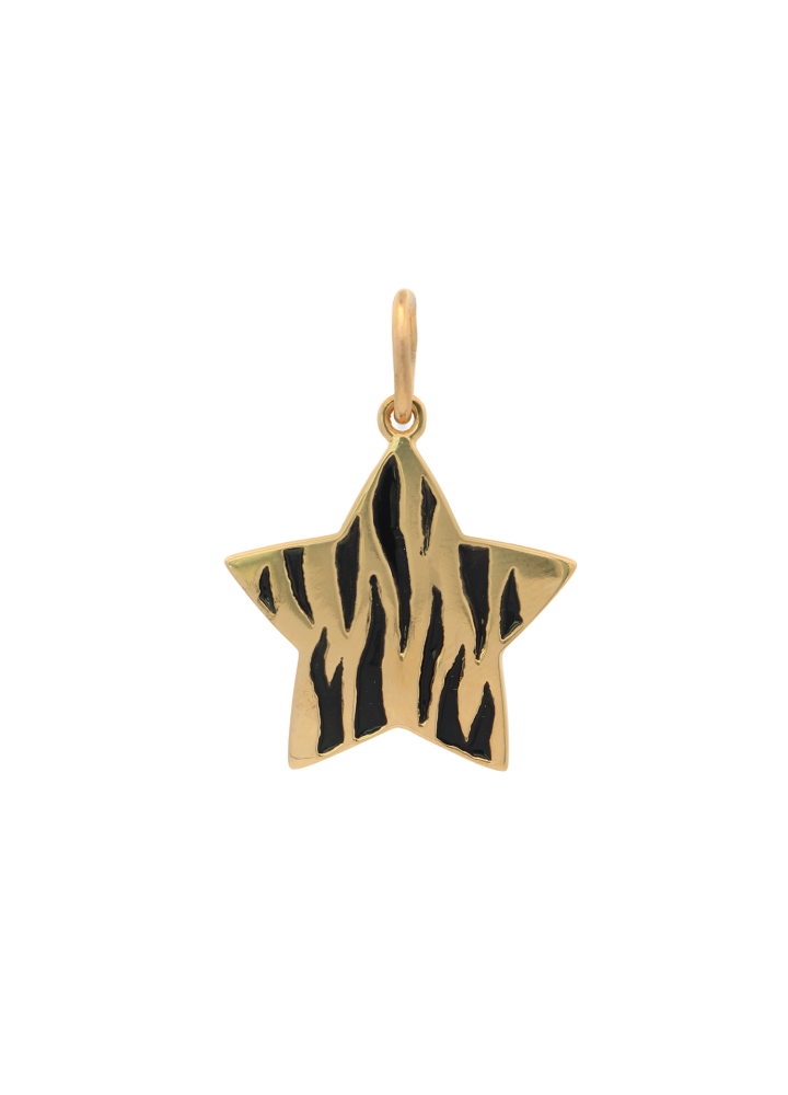 Charm Rue des Mille CharmBar Stella Wild dorata zebrata — CB-LCN 127