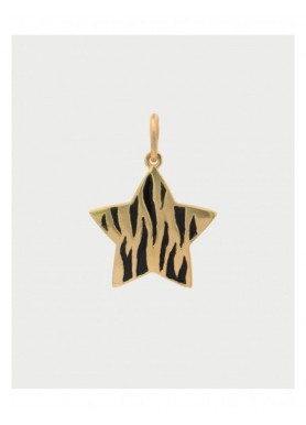 Charm Rue des Mille CharmBar Stella Wild XL dorata zebrata — CB-LCN 130