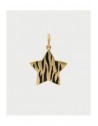 Charm Rue des Mille CharmBar Stella Wild XL dorata zebrata — CB-LCN 130