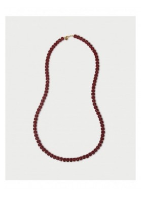Collana lunga Rue des Mille Charm Bar Ibiza burgundy