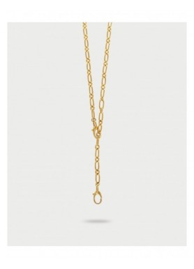 Collana Rue des Mille Charm Bar Double Hook dorata
