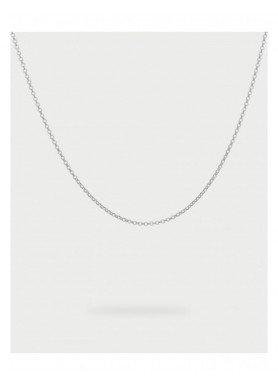 Collana Rue des Mille Charm Bar Basic Chain Long rodiata