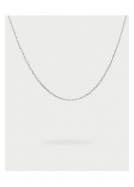 Collana Rue des Mille Charm Bar Basic Chain Short rodiata