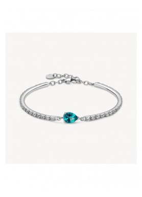 Bracciale Brosway Desideri con cubic zirconia paraiba a goccia BEI119