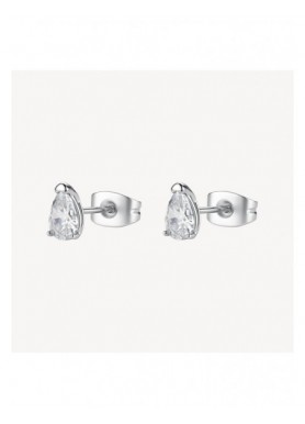 Orecchini a lobo Brosway Desideri con zirconi a goccia BEIE037